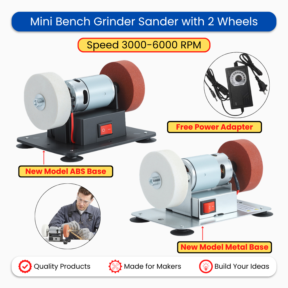 Mini Bench Grinder Sander