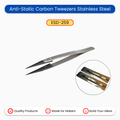 Carbon Tweezers Stainless Steel