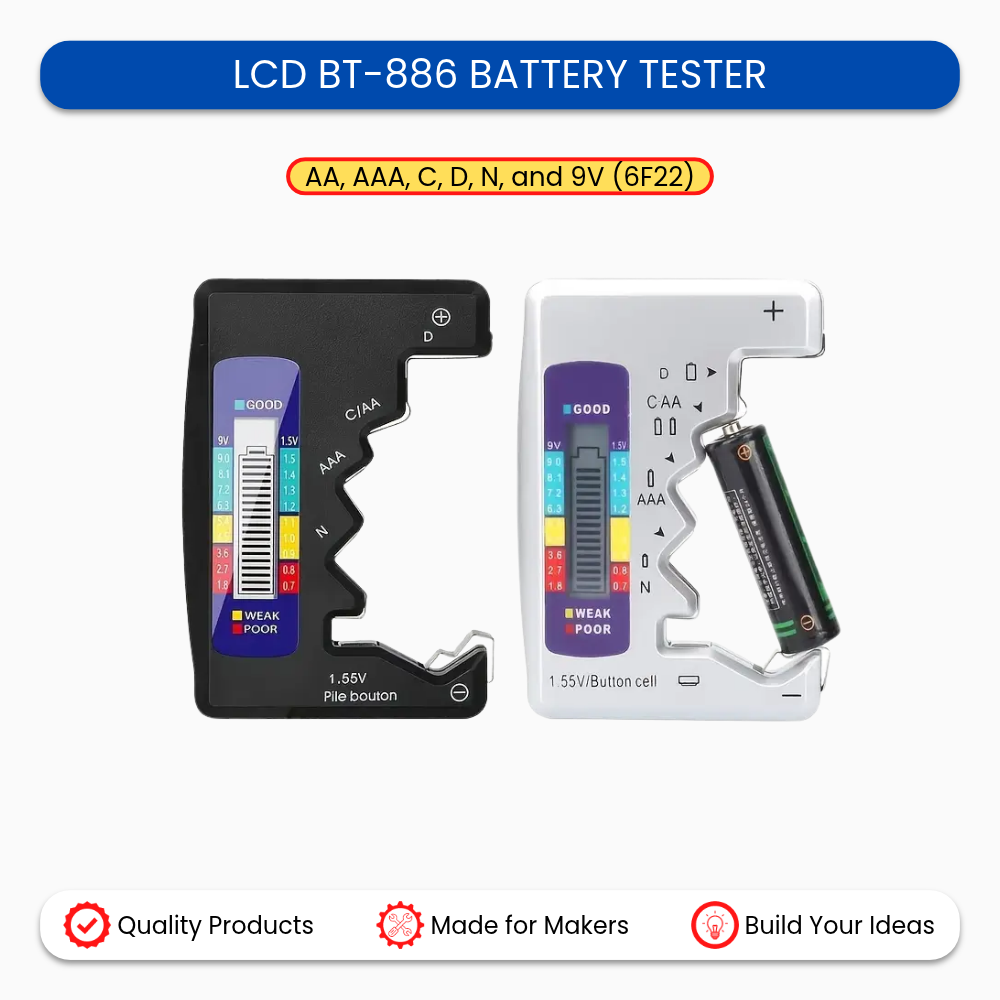 LCD BT-886 BATTERY TESTER