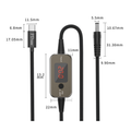 100W Type-C to DC 20V15V12V9V5V Cable
