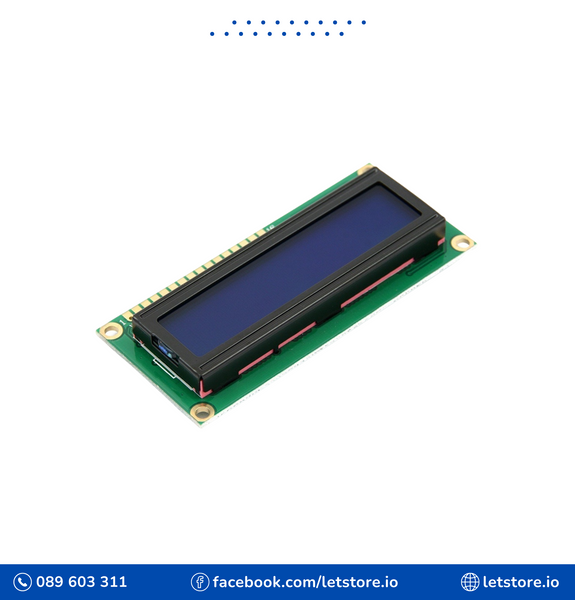 LCD1602 1602 16x2 1602A Blue Screen LCD Module
