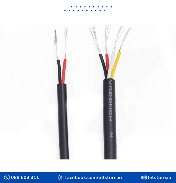 20 AWG PVC Multi-Core Power Wire UL2464 Signal Control Cable 2 3 4 Cores