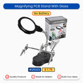 Magnifying PCB Stand With Glass