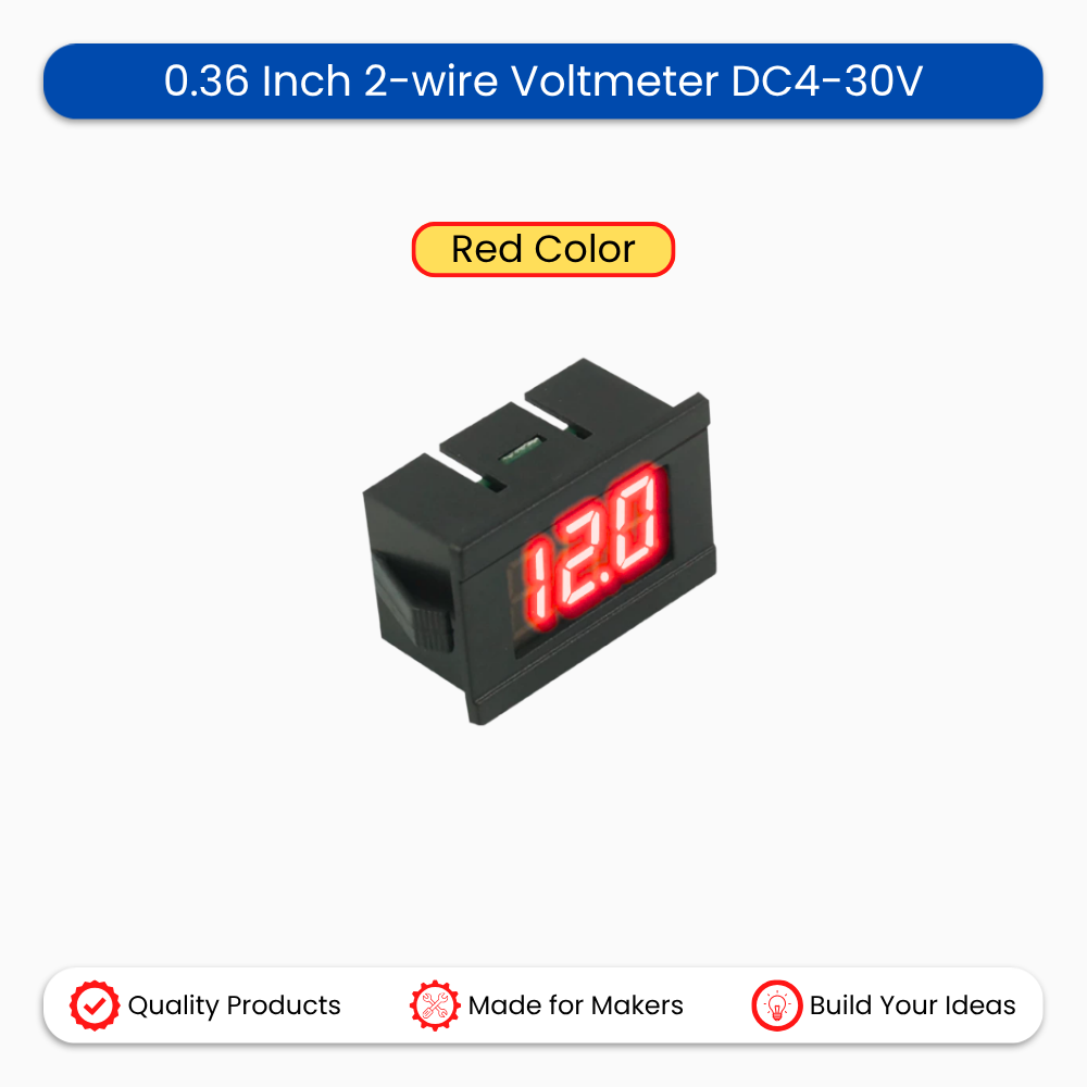 0.36 Inch 2-wire Voltmeter DC4-30V