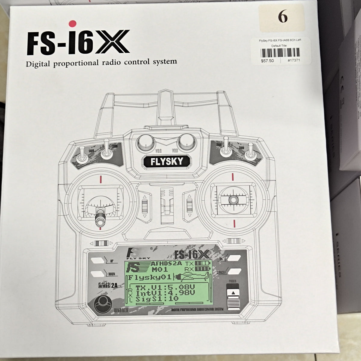 FlySky FS-I6X FS-IA6B 6Ch Left Hand
