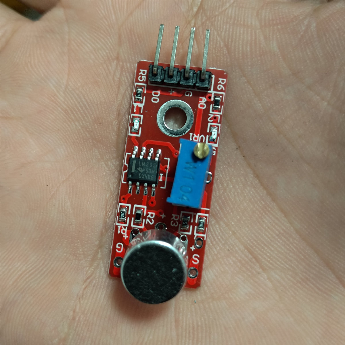 Sound Detection Sensor KY-037 Red