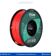 ESUN PLA+ 1.75mm Red Color 1KG 3D Printer Filament