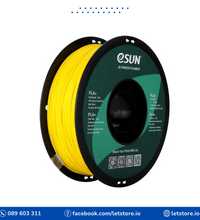 ESUN PLA+ 1.75mm Yellow Color 1KG 3D Printer Filament