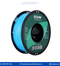 ESUN PLA+ 1.75mm Light Blue Color 1KG 3D Printer Filament