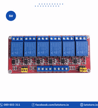 5V Relay Module 1 2 4 6 8 Channel With Optocoupler Road High And Low Level Trigger