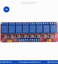 5V Relay Module 1 2 4 6 8 Channel With Optocoupler Road High And Low Level Trigger