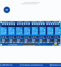 5V 1 2 4 6 8 Channel Relay Module With Optocoupler Relay Output Relay Module