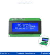 LCD2004 I2C IIC 2004 20x4 2004A Blue Screen Serial LCD Module