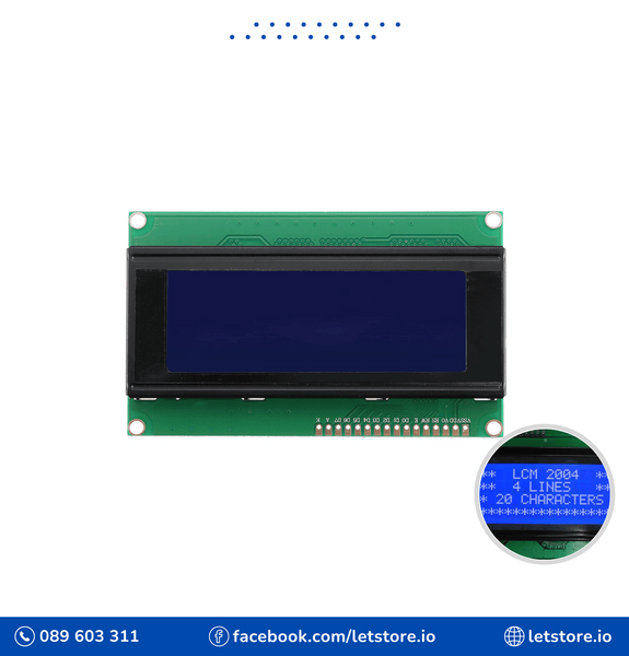 LCD2004 20*4 LCD 20X4 5V Blue Screen LCD 2004 Display LCD Module