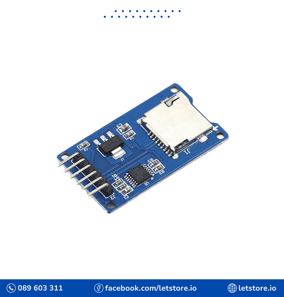 Micro SD Card Micro SDHC Mini TF Card Adapter Reader Module for Arduino