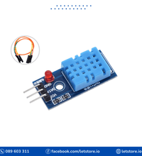 DHT11 Temperature And Humidity Sensor Blue Module