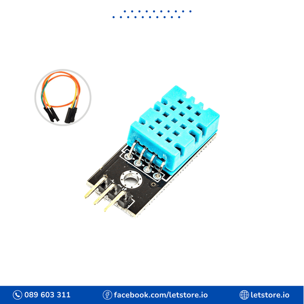 DHT11 Temperature And Humidity Sensor Black Module – LET STORE