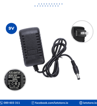 AC to DC 9V 2A Power Supply Adapter