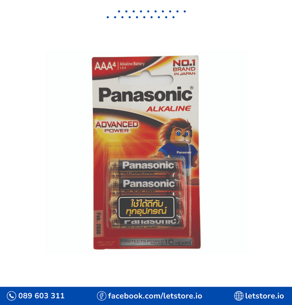 Panasonic Battery 1.5v AAA LR03 AAA 4PCS