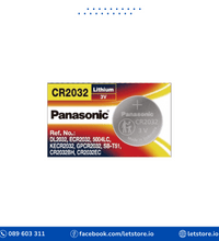 Panasonic Battery 3V CR2032 CR2032