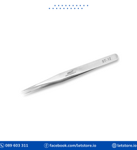 Stainless Steel Straight and Curved Non Magnetic Tweezers Use for Dental/Mobile/Gadget/Laptop Repair