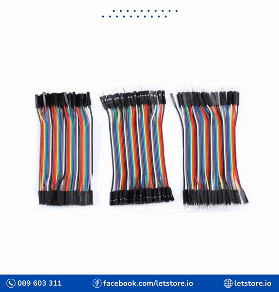 10CM 40Pins M-M / M-F / F-F Male Female Dupont Wire Breadboard Cables Jumper Cables