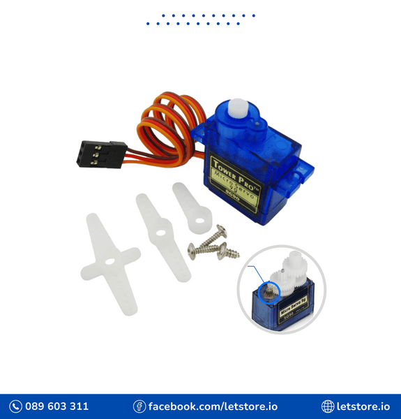SG90 9G Mini Micro Servo Plastic Gear Small Size 4.8-6V