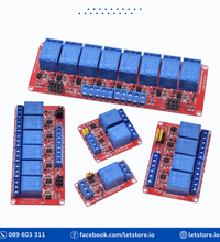 5V Relay Module 1 2 4 6 8 Channel With Optocoupler Road High And Low Level Trigger